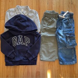 GAP BABY Shirt Hoodie and Pants Set Bundle